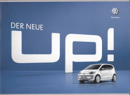 Autoprospekt VW Up 8 - 2011