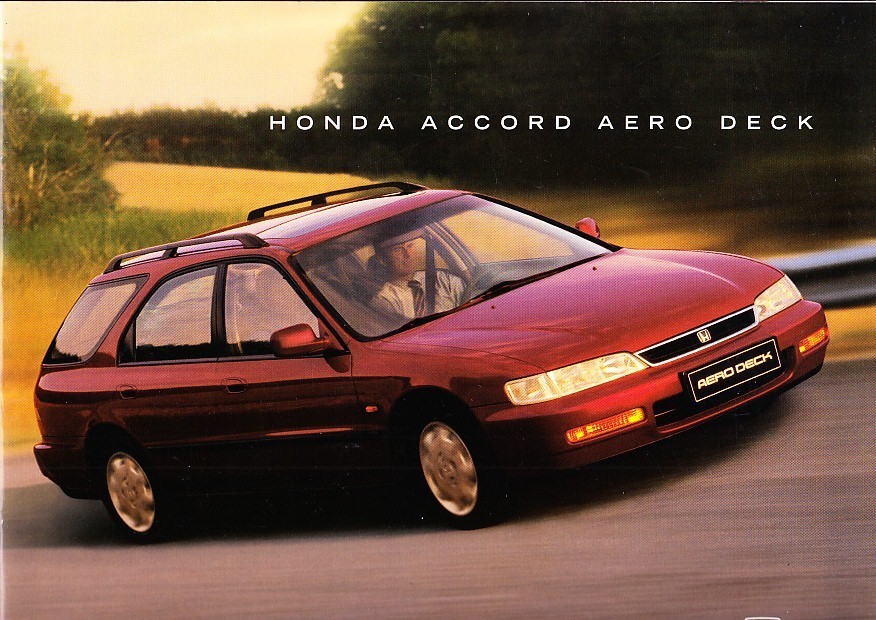 Autoprospekt Honda Accord Aero Deck März 1996