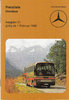 Preisliste Mercedes Omnibus 2 - 1986