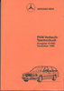 Mercedes PKW Verkaufs-Taschenbuch Ausgabe 4 - 1986