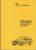 Mercedes PKW Verkaufstaschenbuch 2 - 1986