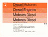 Tabellenbuch Mercedes Diesel Motoren 4 - 1985