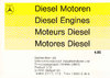Tabellenbuch Mercedes Diesel Motoren 4-1985
