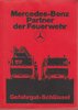 Mercedes Feuerwehr Gefahrgut-Schlüssel 1979