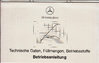 Betriebsanleitung Mercedes V Klasse 1996 Technik