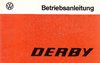 Betriebsanleitung VW Derby 1 - 1977