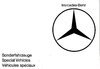 Betriebsanleitung Mercedes Sonderfahrzeuge 1977