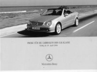 Mercedes CLK Preislisten