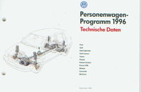 VW Programm Technikprospekte