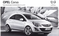 Opel Corsa Preislisten