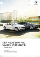 BMW 4er Preislisten