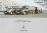 Mercedes Vito Preislisten