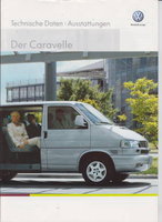 VW Caravelle Technikprospekte