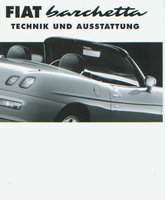 Fiat Barchetta Technikprospekte