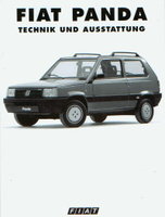 Fiat Panda Technikprospekte