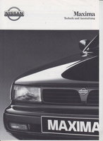 Nissan Maxima Technikprospekte