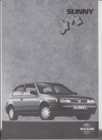 Nissan Sunny Technikprospekte