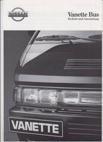 Nissan Vanette Technikprospekte