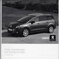 Peugeot 5008 Preislisten