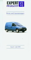 Peugeot Expert Preislisten
