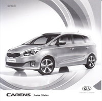 Kia Carens Preislisten