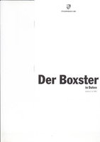 Porsche Boxster Technikprospekte