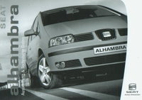 Seat Alhambra Technikprospekte