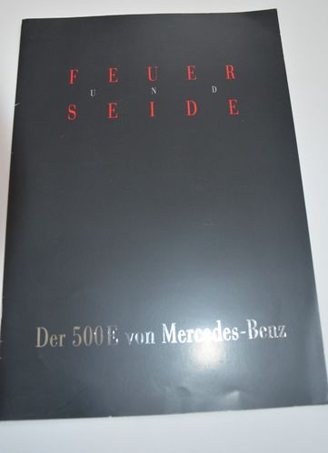 Prospekt Mercedes 500 E W124 8-1990