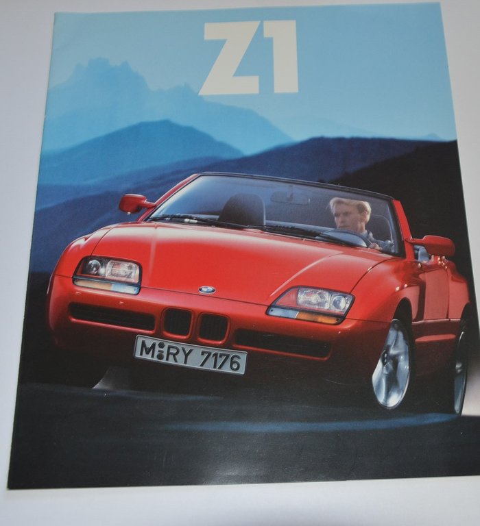 Prospekt BMW Z1 1-1989 Großformat