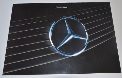 Prospekt Mercedes SL Editiion 1 - 1989 Großformat