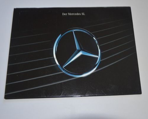 Prospekt Mercedes SL 9 - 1992 Großformat