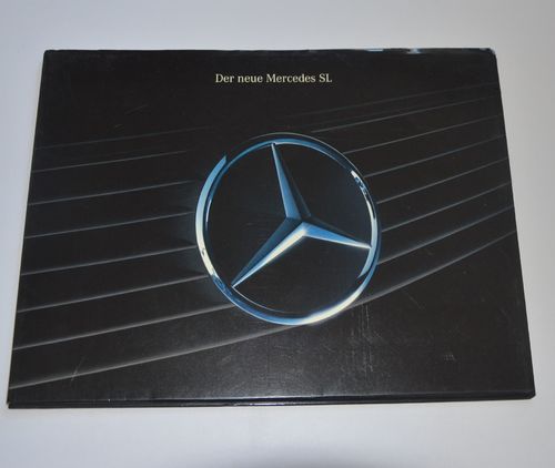 Prospekt-Mappe Mercedes SL 1 - 1991 Großformat