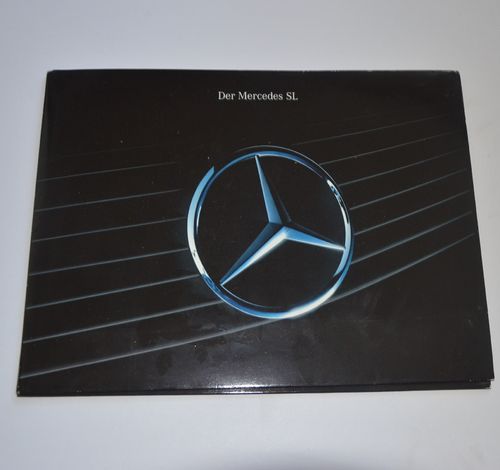 Prospekt-Mappe Mercedes SL 2 - 1999 Großformat
