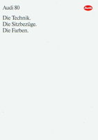 Audi 80 Farbkarten