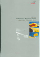 Audi Cabriolet Farbkarten