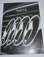 Audi V8 Farbkarten