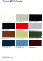 Ford Taunus Farbkarten