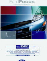 Ford Focus Farbkarten