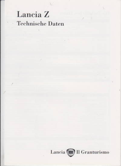 Lancia Z Technik 1996