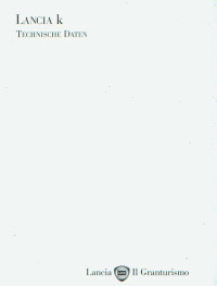Lancia K Technikprospekt 1995